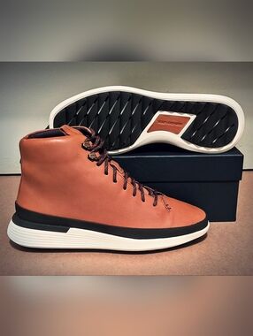 $295 MSRP NEW Men's 11 Wolf & Shepherd Crossover Hiker WTZ Italian Leather Boots